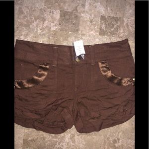 🔥2BEBE shorts - Brown - Size 8